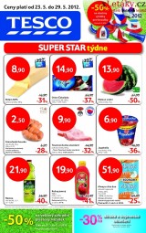 Tesco letk, strana 1 