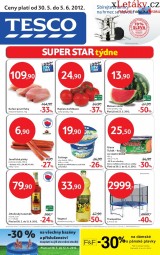 Tesco aktuln letk, strana 1 