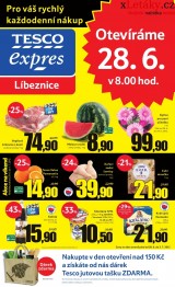 Tesco letk, strana 1 