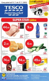 Tesco aktuln letk, strana 1 