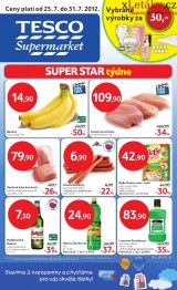 Tesco letk, strana 1 