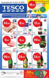 Tesco letk, strana 1 
