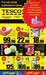 Tesco - extra aktuln letk, strana 1 