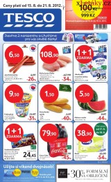 Tesco - velk hypermarket aktuln letk, strana 1 