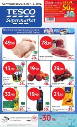 Tesco - supermarket letk, strana 1 