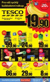 Tesco - expres aktuln letk, strana 1 