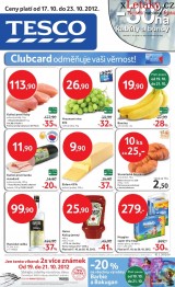 Tesco aktuln letk, strana 1 
