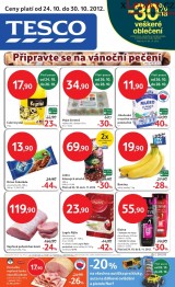 Tesco aktuln letk, strana 1 