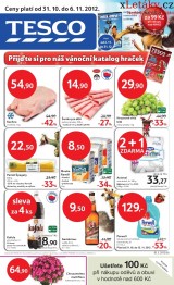 Tesco aktuln letk, strana 1 