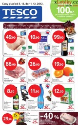 Tesco aktuln letk, strana 1 